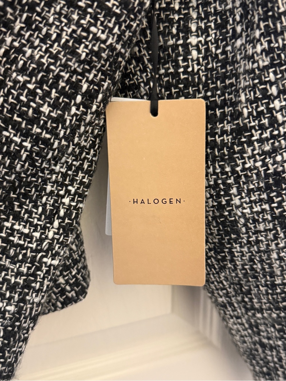 GreyTweed Crop Jacket - Halogen - Picture 4 of 5